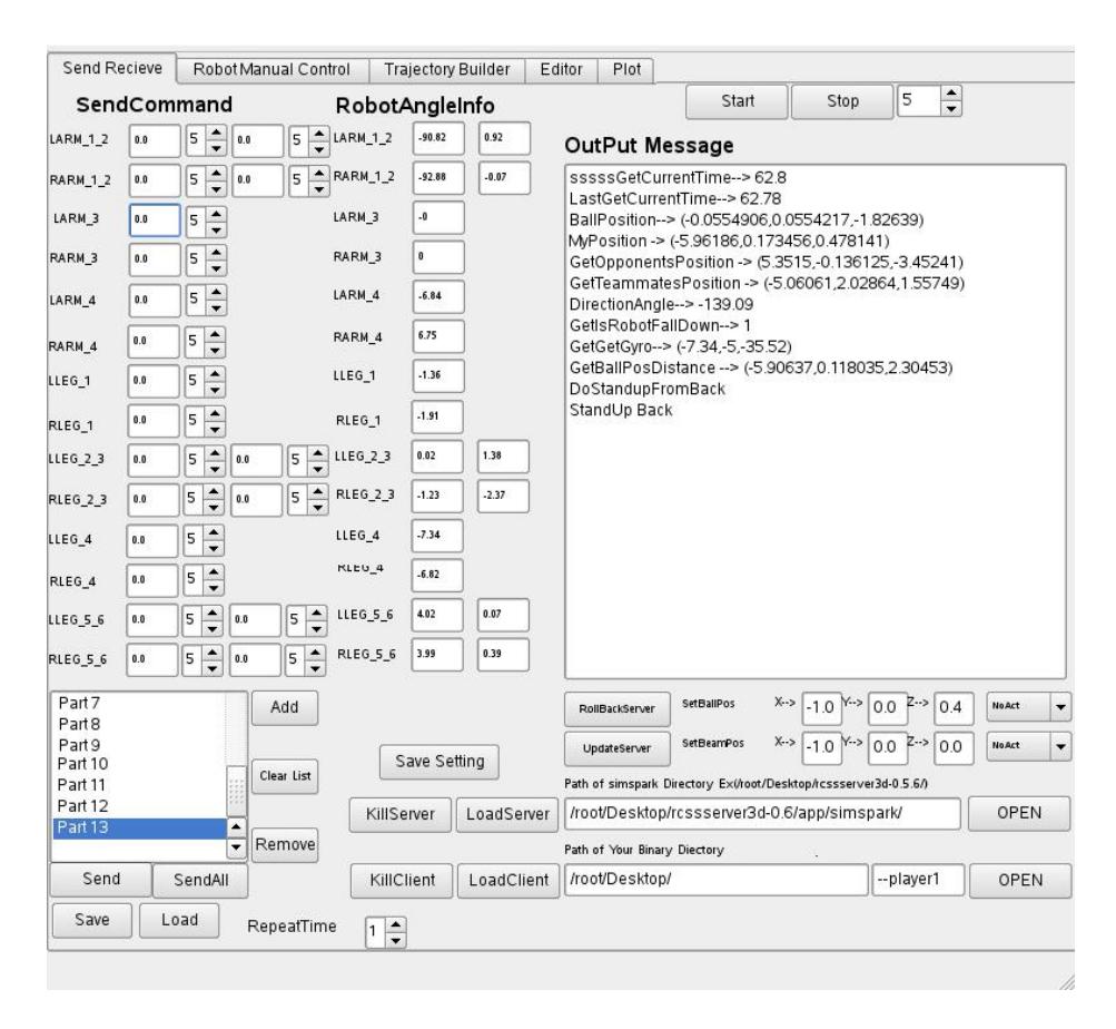 Robot manual control