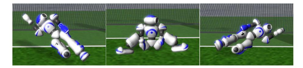 Fig. 2. dive skill