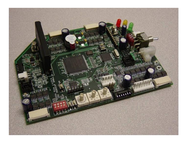 Fig. 3. The main robot electronics board for CMDragons 2006.
