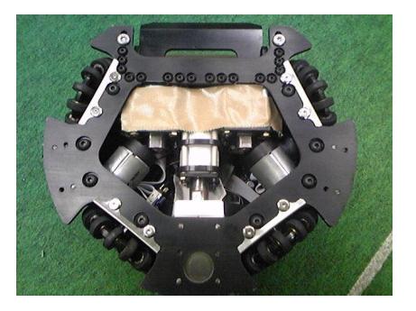 Figure 4 - Motor and gear configuration