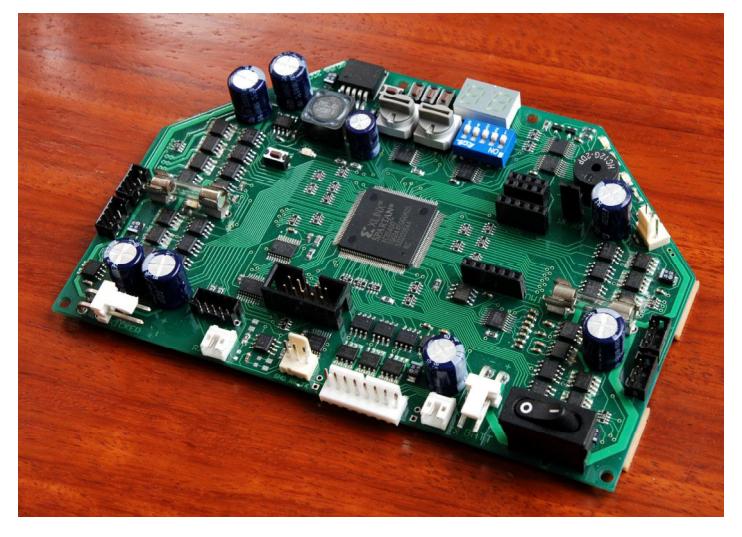 The main electronics board.
