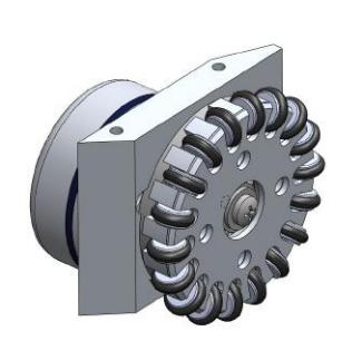 Fig. 3. Omni-directional wheel