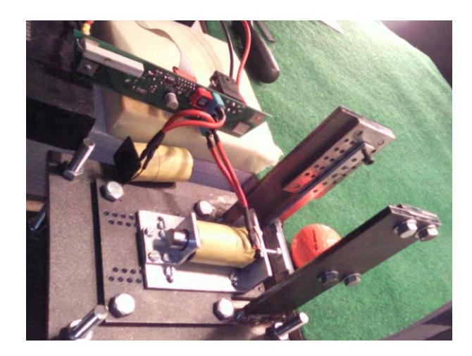 Figure 2. chip kick test bench