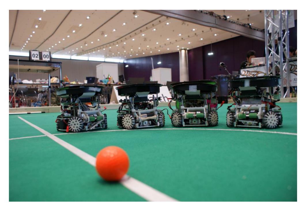 Small Size League 2009 Eagle Knights Robots