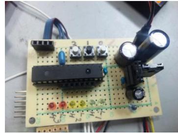 (b) FET circuit for motor drive unit and its control circuit