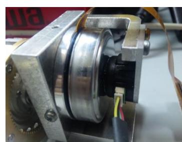 Brushless motor and encoder
