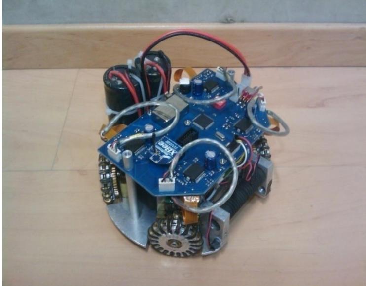 A picture of two Omid robots.