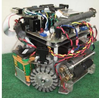 Fig. 1. Owaribito-CU 2010 robot
