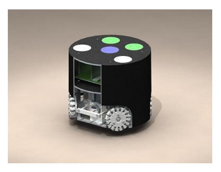 Fig. 3. Render of our robot.