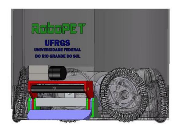Fig. 7. Assembled Robot