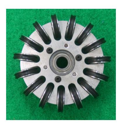 Fig. 8. The omni-directional wheel.