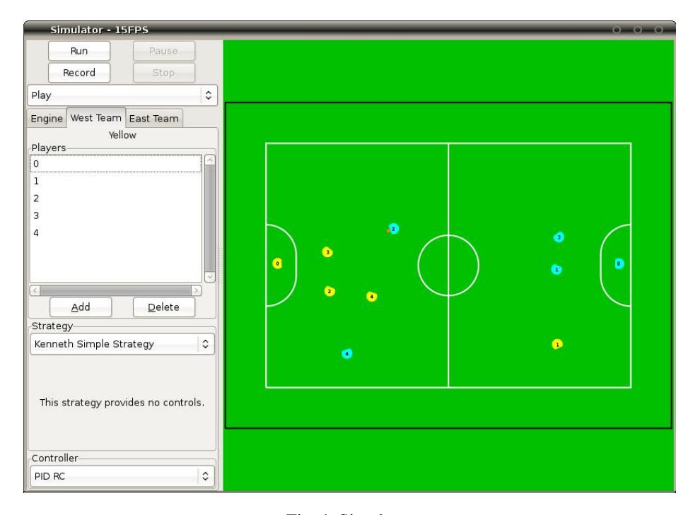 Fig. 4: Simulator