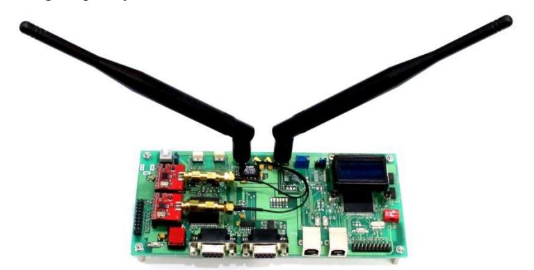 Fig. 16. Wireless board used for communication
