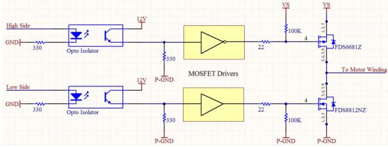 Fig. 26. Schematic of one of the driver stages