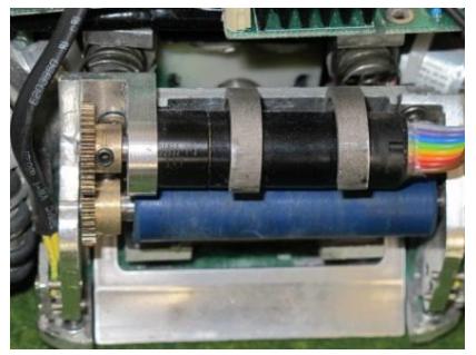 Fig. 31. Two views of spin-back structure