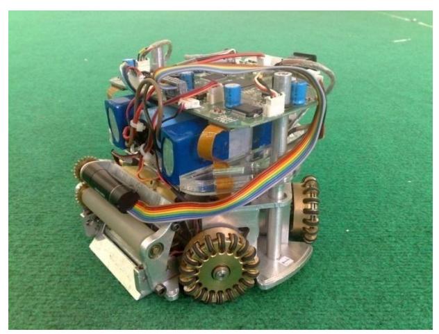 Fig.4. A picture of two Omid robots.
