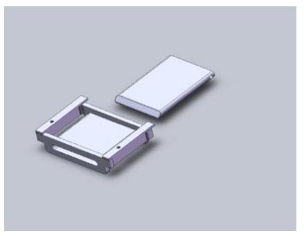 Fig. 4. (a) The new chip kick solenoid and plunger (b) Dribbling and Suspension System