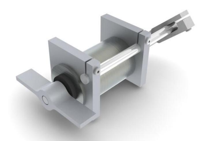 Fig. 2: Render of the kicker design.
