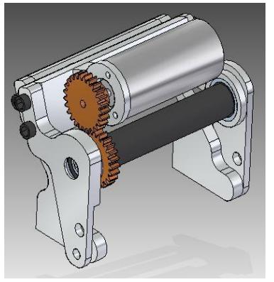 Fig. 5 Model of the dribbling system