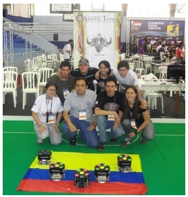 Fig 10. Latin American Robocup Open 2010.