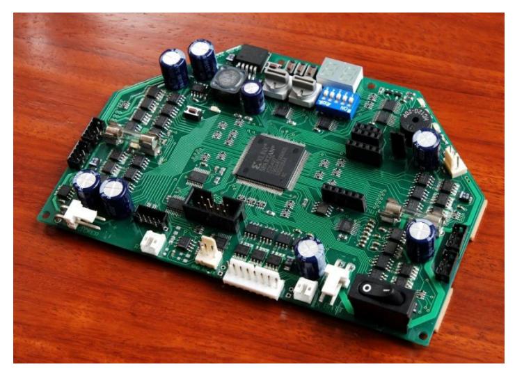 The main electronics board.