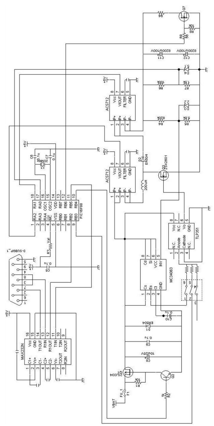 Fig. 10 Experimental circuit to evaluate the optimal inductance and switching frequency