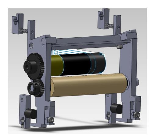 Fig. 1: 2012 Dribbler Design