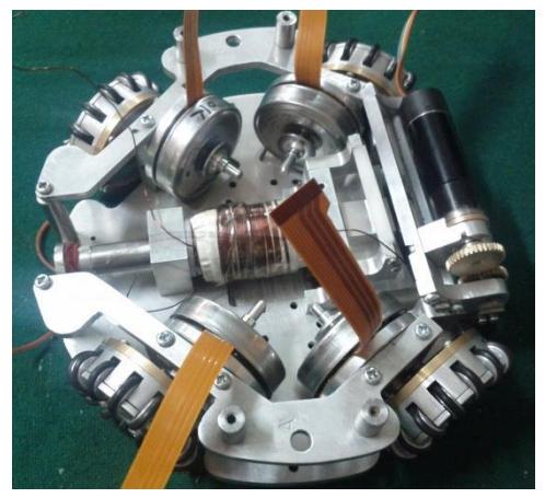 Fig.2.4 (a) Top view of the kicker module showing the solenoid gun