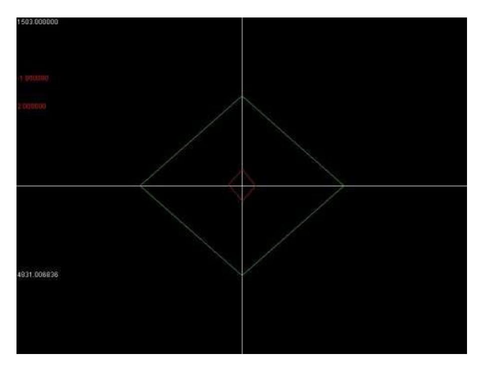 Fig. 5. Acceleration space plot of the set based on BLDC equations
