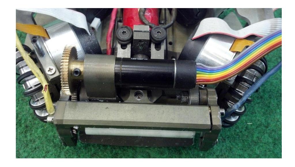 Robots adjustable 2DOF suspension system