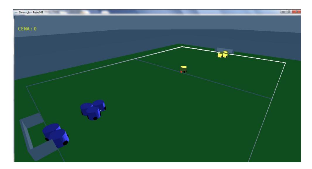 Fig. 3. Simulation environment of the F180.