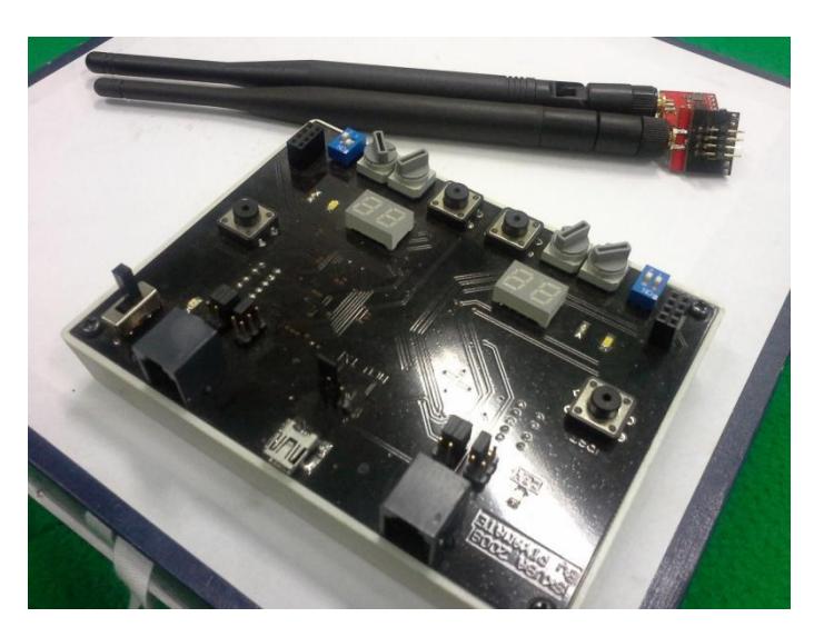 Fig. 10. The wireless sender
