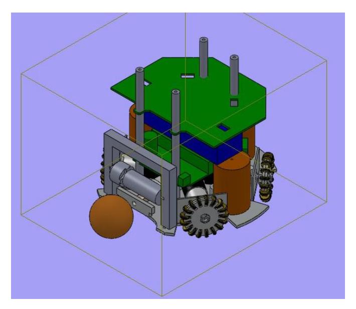 Fig. 1. Robot Mechanical Design