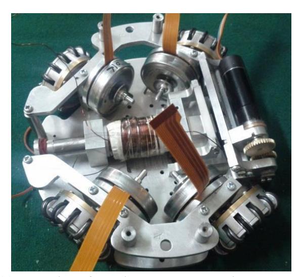Fig.2.4 (a) Top view of the kicker module showing the solenoid gun