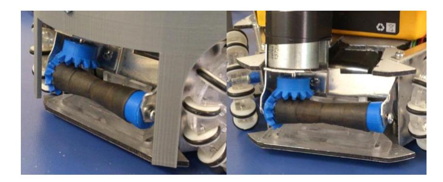 Fig. 6. Dribbler device
