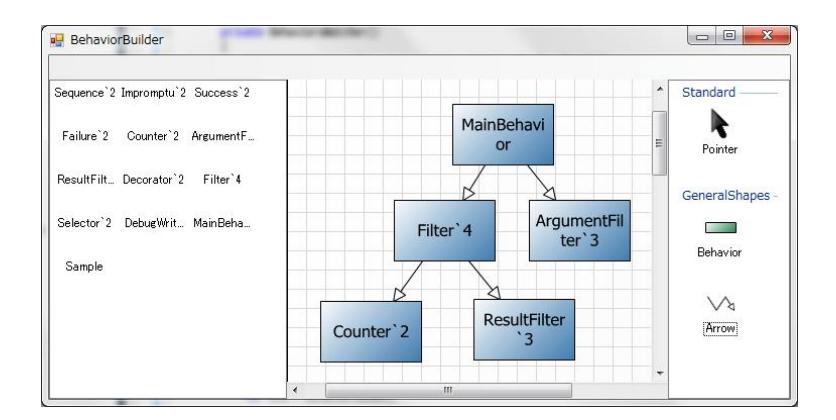 Fig. 13: Behavior Builder