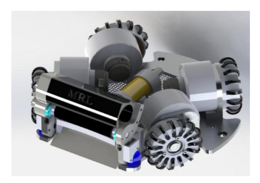 Fig. 11. Robot 2014 mechanical structure