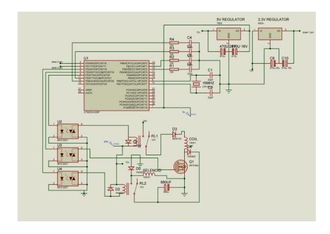Figure 3. RoboCup 2014 NEUIslanders Circuit Design
