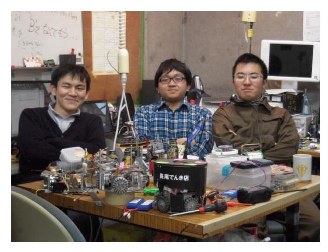 Fig. 1. Owaribito-CU 2014 Member
