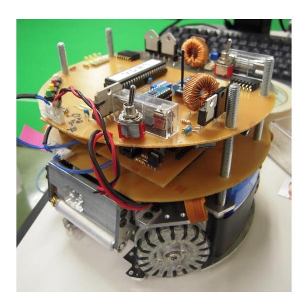 Fig. 2. Owaribito-CU 2014 Robot