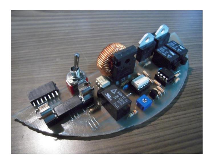 Fig. 4. Step-up Circuit Board