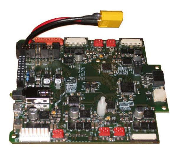 Fig. 3. Smaller and lighter new mainboard