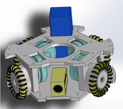 Fig. 1. Robot Mechanical Design