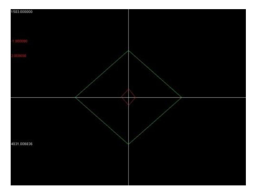 Fig. 2. Acceleration space plot of the set based on BLDC equations