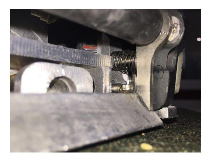Fig. 18. Hole of sensors