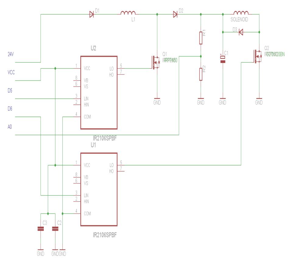 Fig. 4 Design of kicker circuit