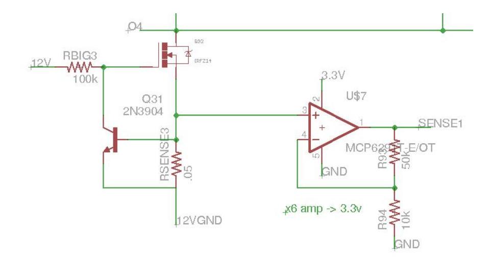 Fig. 3. Diagram for limiting and measuring motor current.