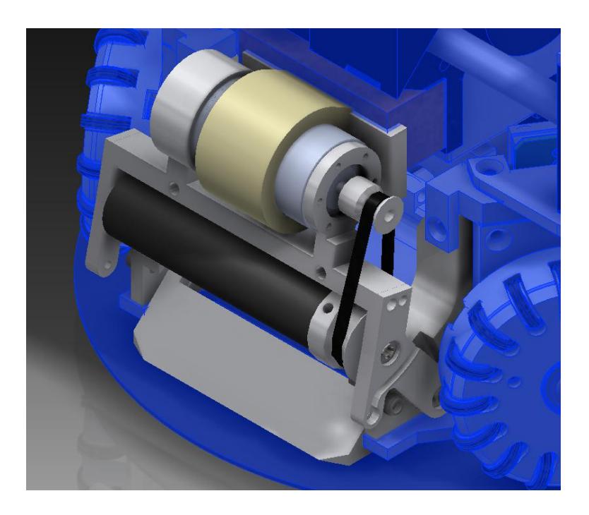 New roller and chip kick prototype
