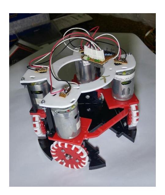 Support Ring Mounted onto Athlete chassis