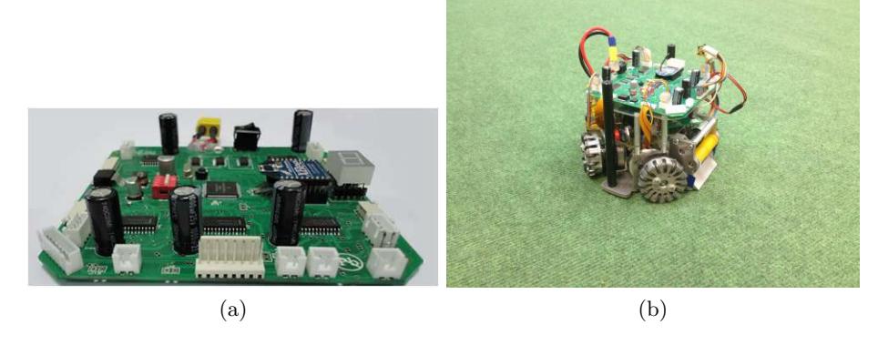 (a) The main board, (b) BRocks robot